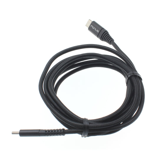 image of USB-C Cable 6ft Long Fast Charger Power Cord (Type-C to Type-C) Wire  - BFR20 1037-1