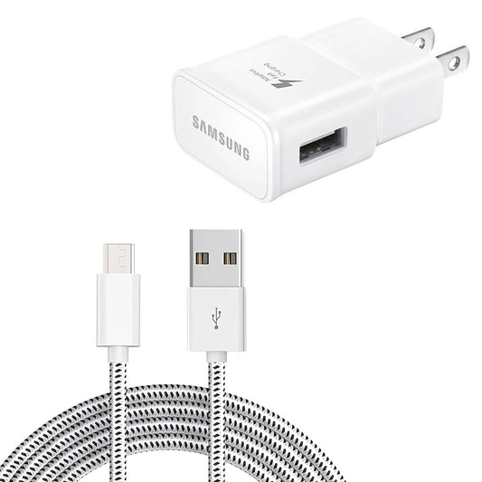 image of Fast Home Charger 6ft USB Cable Quick Power Adapter Travel  - BFK58 934-1