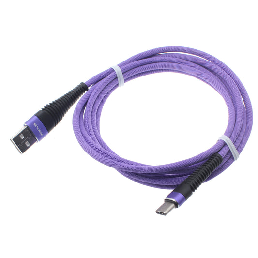 image of 6ft USB Cable Purple Type-C Charger Cord Power Wire  - BFR91 1175-1