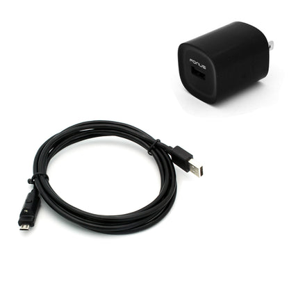 Home Charger 2.4A 6ft Cable Micro USB Wall Power  - BFC12 813-1