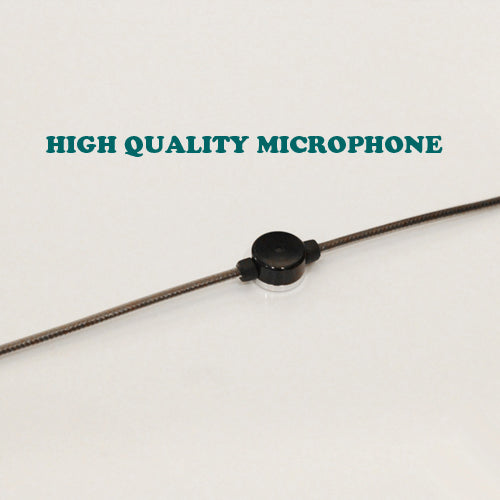 Wired Earphones Hi-Fi Sound Headphones Handsfree Mic Headset Metal Earbuds  - BFG70 433-4