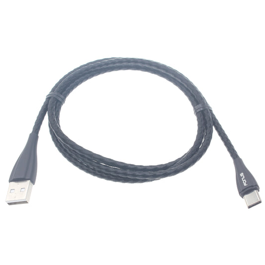 Metal USB Cable Type-C Charger Cord Power Wire USB-C  - BFL60 1237-1