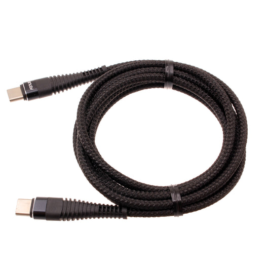 image of 6ft PD Cable Type-C to USB-C Charger Cord Power Wire Sync  - BFE10 1454-1