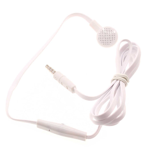 image of Mono Headset Wired Earphone Single Earbud 3.5mm Headphone Flat  - BFJ87 388-1