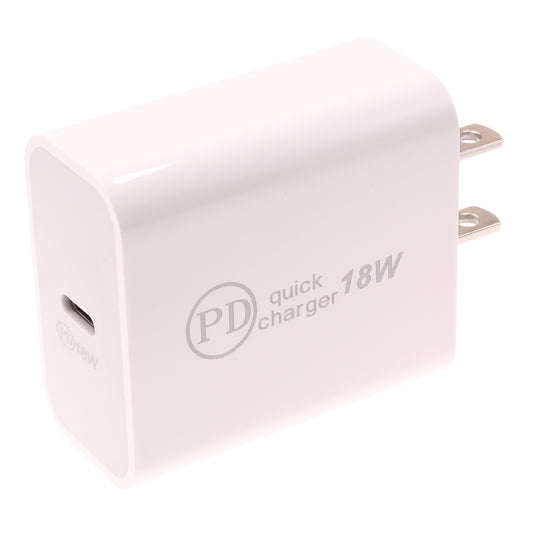 image of 18W Fast Home Charger PD Type-C Quick Power Adapter Travel  - BFS34 1430-1