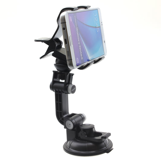 image of Car Mount Dash Windshield Holder Cradle Rotating  - BFJ05 642-1