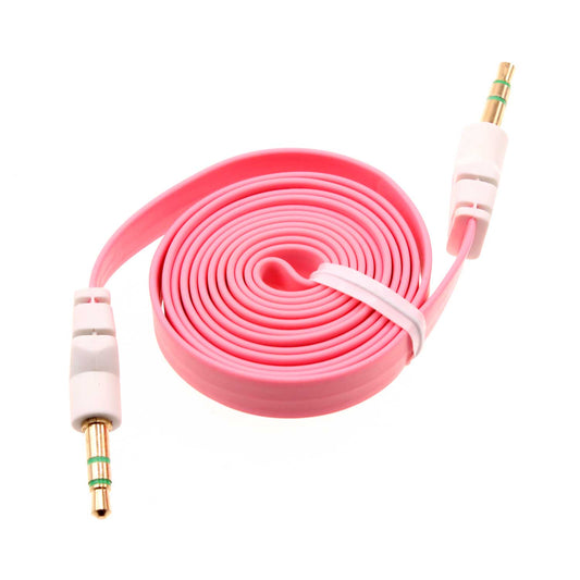 image of Aux Cable 3.5mm Adapter Car Stereo Aux-in Audio Cord Speaker Jack Wire  - BFJ28 378-1