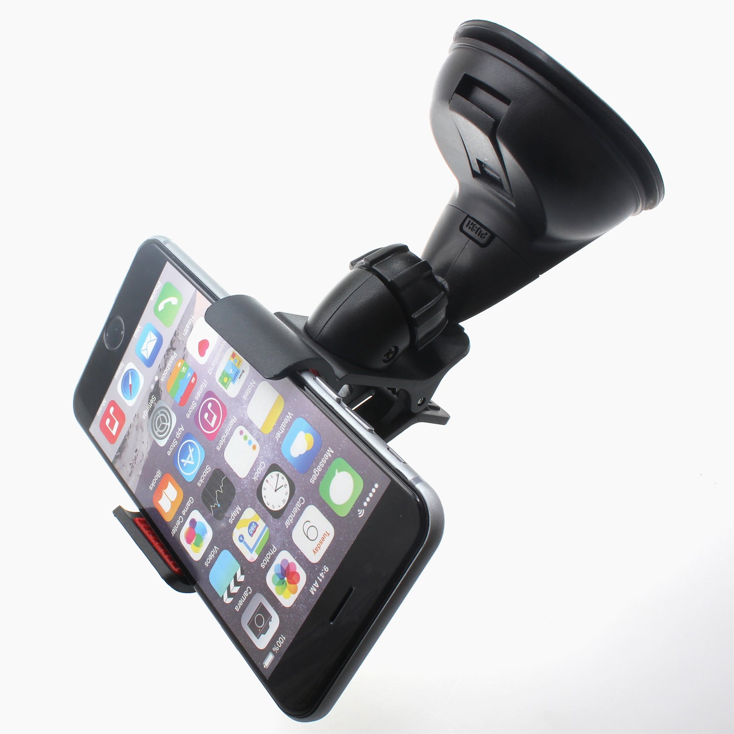 Car Mount Dash Windshield Holder Cradle Swivel  - BFK56 672-1