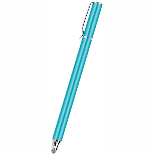 Stylus Touch Screen Pen Fiber Tip Aluminum Lightweight Blue  - BFZ50 1675-1