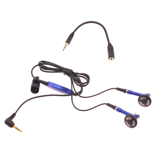 image of Headset 2.5mm to 3.5mm Adapter Earphones Microphone Headphones Earbuds  - BFP08 339-1