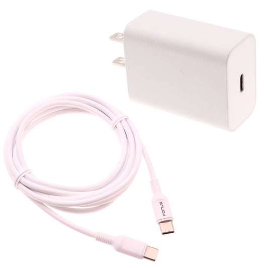 image of 18W Fast Home Charger PD Type-C 6ft USB-C Cable Quick Power Adapter  - BFB16 1401-1