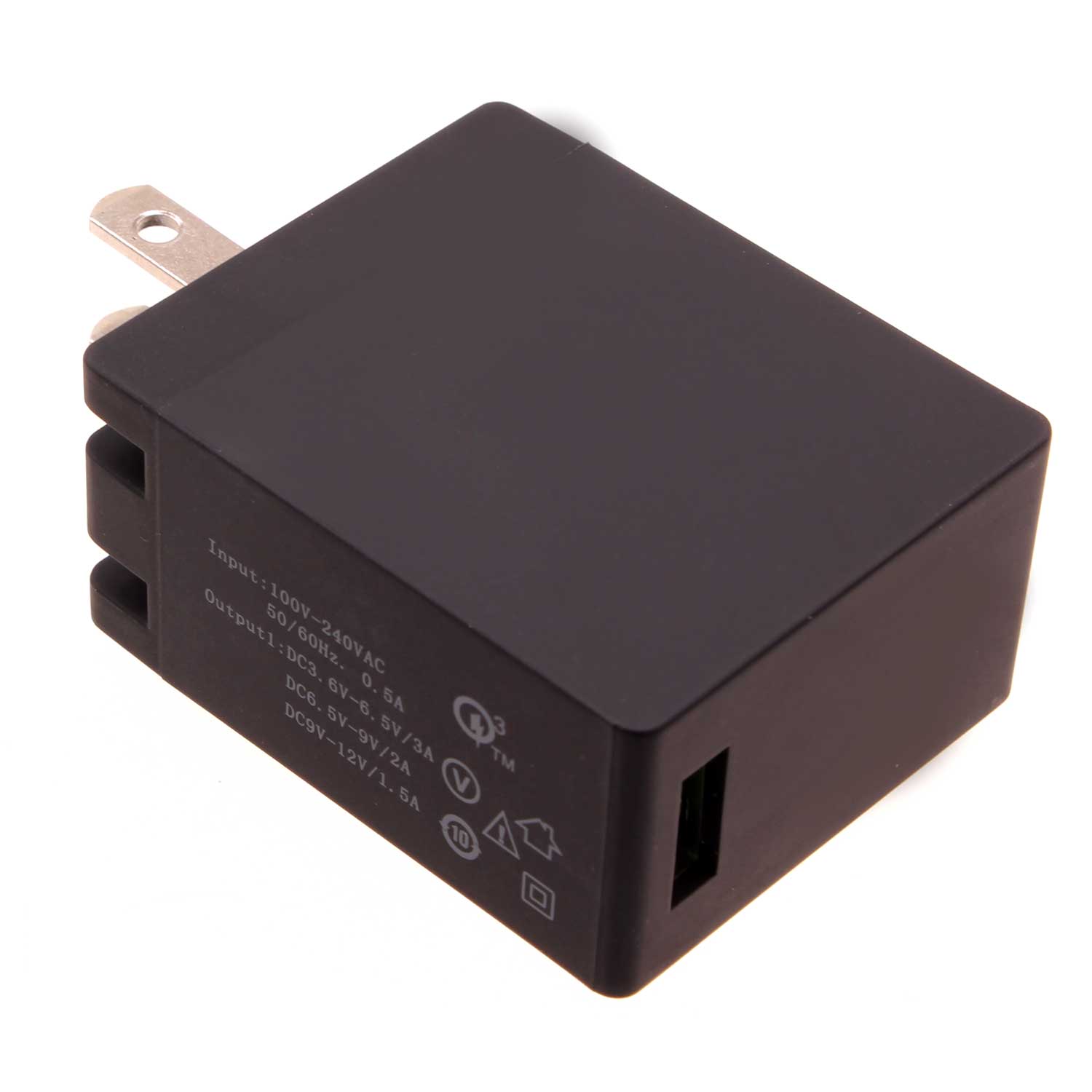 Fast Home Charger 18W USB Quick Charge Port Travel Wall  - BFJ82 1057-1