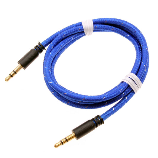 image of Aux Cable 3.5mm Adapter Car Stereo Aux-in Audio Cord Speaker Jack Wire  - BFK16 399-1