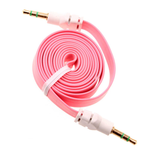 image of Aux Cable 3.5mm Adapter Car Stereo Aux-in Audio Cord Speaker Jack Wire  - BFJ28 378-1