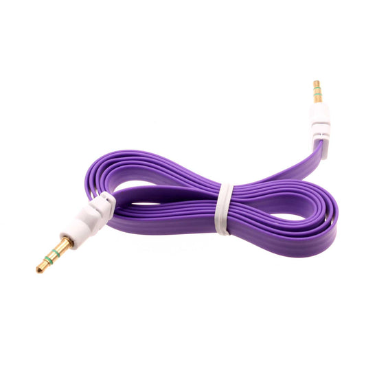 image of Aux Cable 3.5mm Adapter Car Stereo Aux-in Audio Cord Speaker Jack Wire  - BFJ08 373-1