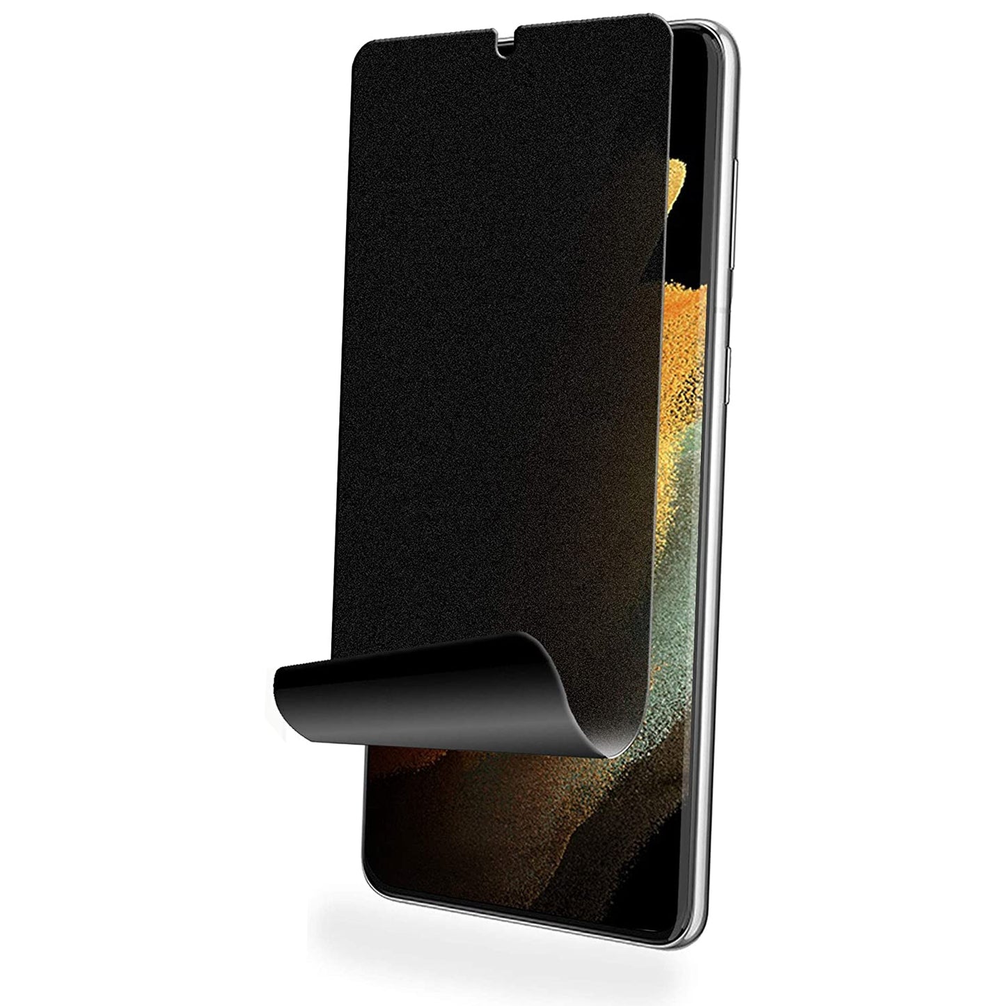 Privacy Screen Protector TPU Film  (Fingerprint Works) Anti-Peep Anti-Spy Case Friendly  - BFZ25 1646-1