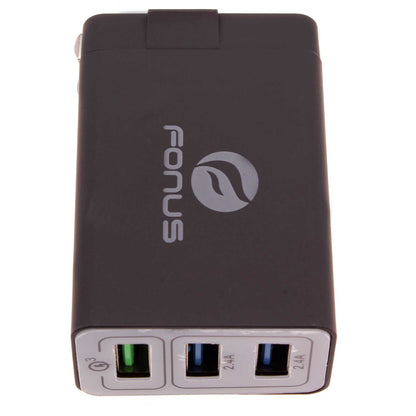 Home Charger 34W 6.8Amp 3-Port USB One Fast Port Travel  - BFA61 1068-1