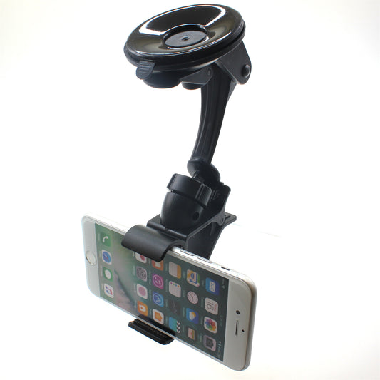 image of Car Mount Dash Windshield Holder Cradle Rotating  - BFM86 689-1