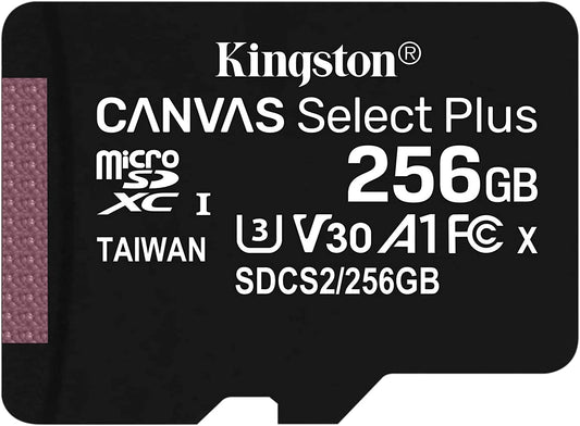 image of 256GB Memory Card Kingston High Speed MicroSD Class 10 MicroSDXC  - BFV36 1744-1