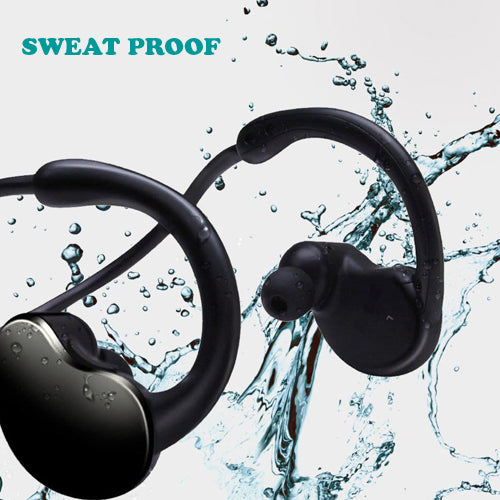 Wireless Headphones Sports Earphones With Microphone Folding Neckband Headset - BFD15 486-4