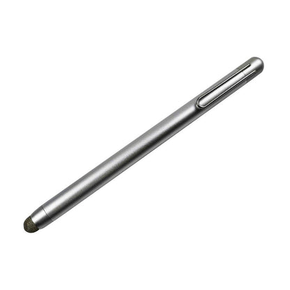 Stylus Touch Screen Pen Fiber Tip Aluminum Lightweight Silver Color  - BFZ60 1686-1