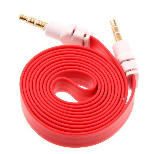 image of Aux Cable 3.5mm Adapter Car Stereo Aux-in Audio Cord Speaker Jack Wire  - BFB61 404-1