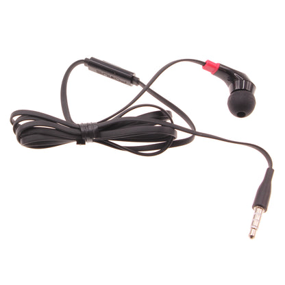 Mono Headset Earphone w Mic Wired Earbud 3.5mm Single Headphone Hands-free  - BFF47 440-1