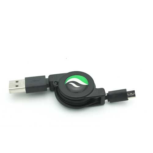 USB Cable Retractable MicroUSB Charger Power Cord  - BFC92 196-3