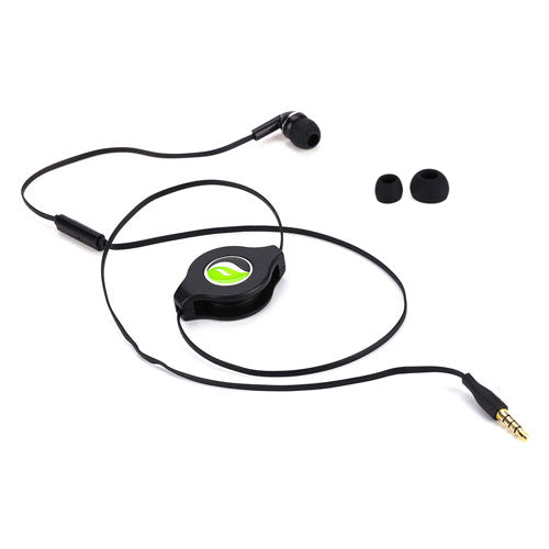 Mono Headset Retractable Type-C Adapter Earphone Handsfree Mic Single Earbud  - BFS35 871-2