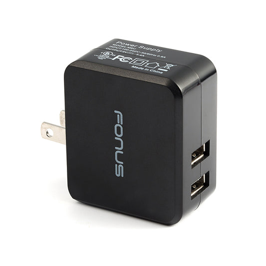 image of Home Charger 17W 2-Port USB 3.4A Wall AC Plug  - BFK63 844-1