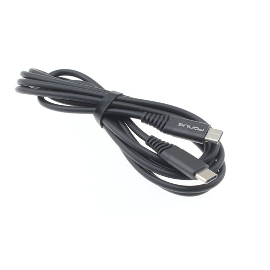 image of USB-C Cable 6ft Long Fast Charge Power Cord (Type-C to Type-C) Wire  - BFK99 1019-1