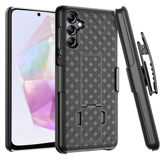 image of Case with Belt Clip w/ Kickstand for Samsung Galaxy A35 5G 2094-1