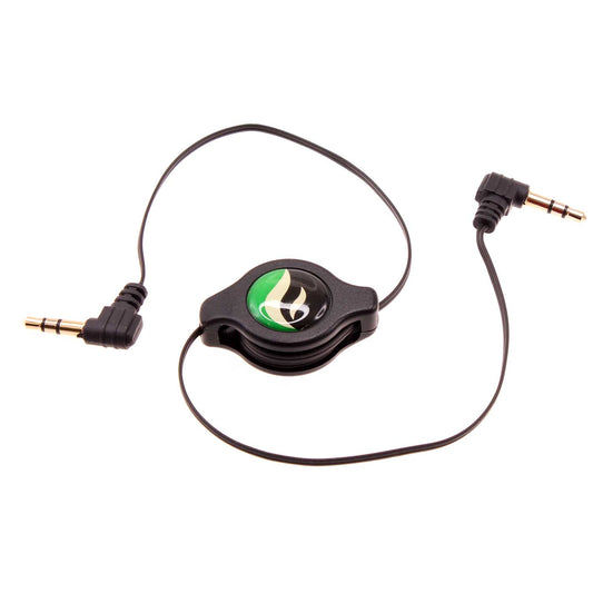 image of Aux Cable Retractable  3.5mm Adapter Car Stereo Aux-in Audio Cord  - BFT13 366-1