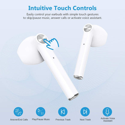 TWS Earphones Wireless Earbuds Headphones Bluetooth Headset - BFB86 1605-2