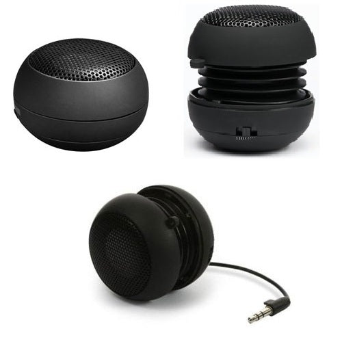 Wired Speaker Portable Audio Multimedia Rechargeable Black  - BFF52 327-3