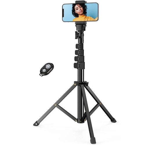 image of Tripod Selfie Stick Wireless Monopod Remote Shutter Built-in Self-Portrait  - BFB98 1591-1