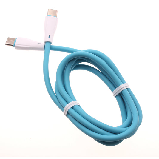 image of 4ft USB-C Cable PD Fast Charger Cord Power Wire (Type-C to Type-C) Sync  - BFE12 1467-1