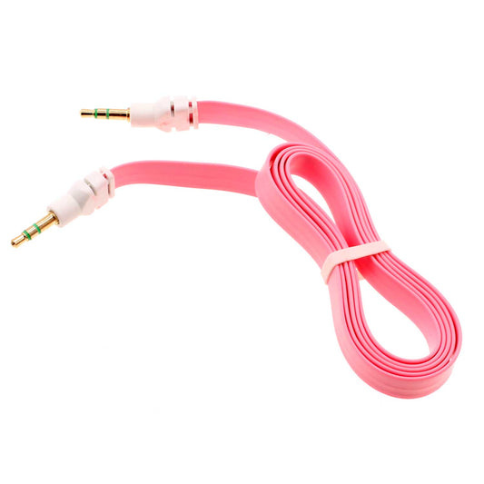 image of Aux Cable 3.5mm Adapter Car Stereo Aux-in Audio Cord Speaker Jack Wire  - BFJ28 378-1