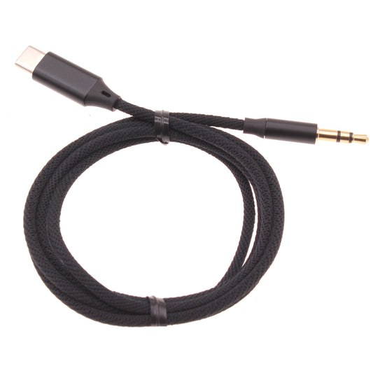 image of Aux Cable USB-C to 3.5mm Audio Cord Car Stereo Aux-in Adapter Speaker Jack Wire  - BFA71 1500-1