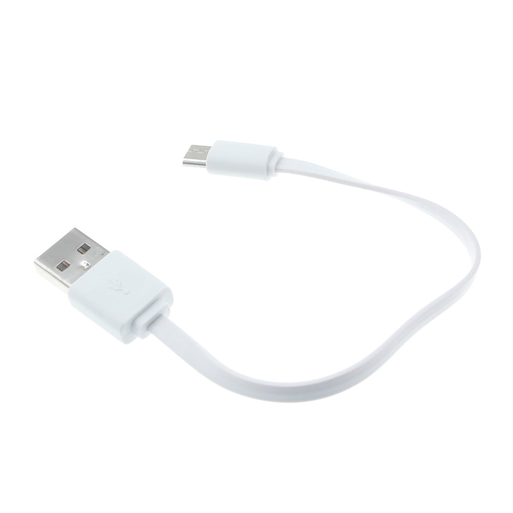 Short USB Cable MicroUSB Charger Cord Power Wire  - BFB73 233-1