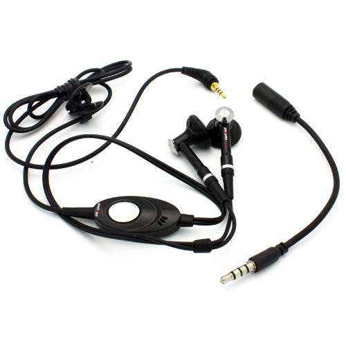 Headset 2.5mm to 3.5mm Adapter Earphones Handsfree Mic Headphones Earbuds  - BFG21 338-4