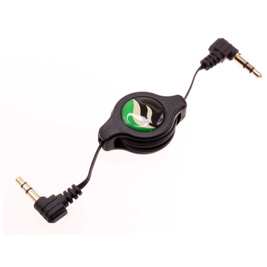 image of Aux Cable Retractable  3.5mm Adapter Car Stereo Aux-in Audio Cord  - BFT13 366-1