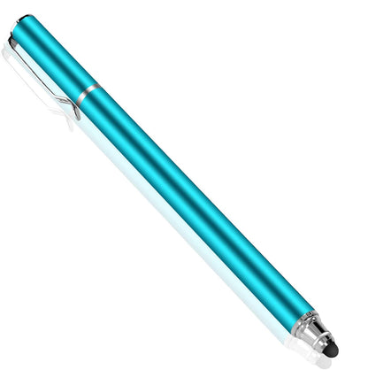 Stylus Touch Screen Pen Fiber Tip Aluminum Lightweight Blue  - BFZ50 1675-1