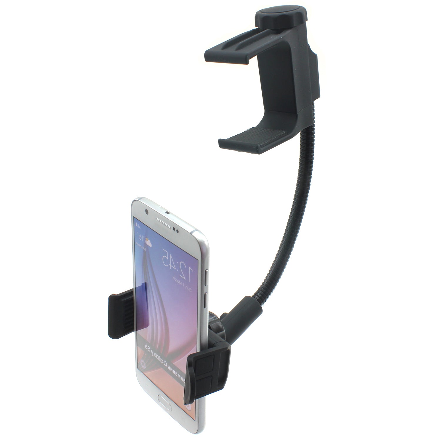 Car Mount Mirror Holder Rear View Swivel Cradle Stron Grip  - BFJ89 682-1