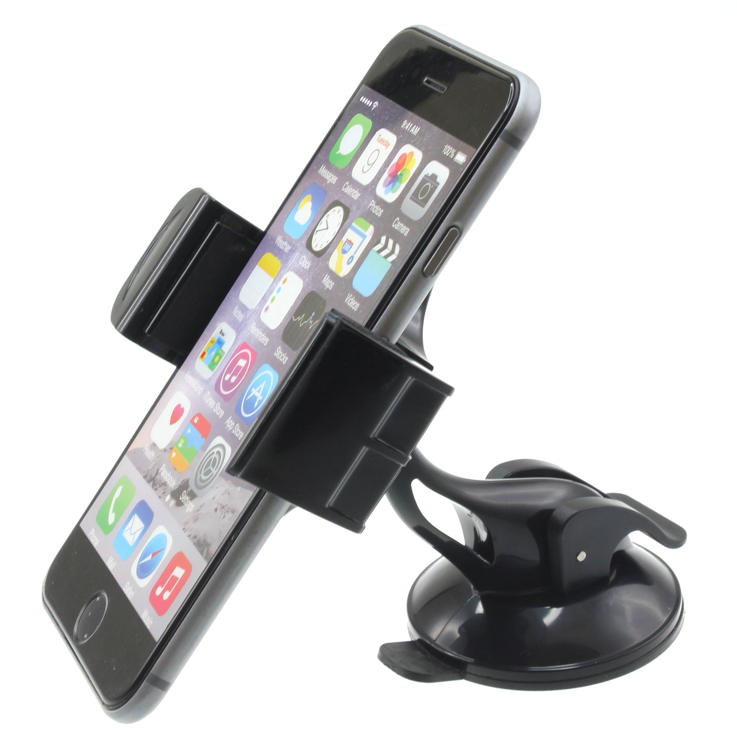 Car Mount Windshield Holder Glass Cradle Swivel  - BFJ02 644-1