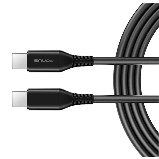 image of 10ft Long USB-C Cable PD Fast Charger Cord Power Wire (Type-C to Type-C) Sync  - BFK53 1464-1