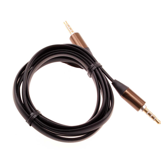 image of Aux Cable 3.5mm Adapter Car Stereo Aux-in Audio Cord Speaker Jack Wire  - BFT29 372-1