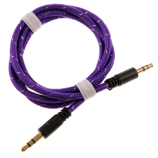 image of Aux Cable 3.5mm Adapter Car Stereo Aux-in Audio Cord Speaker Jack Wire  - BFP02 401-1