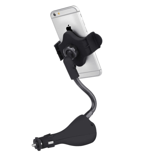 Car Mount Charger Holder DC Socket USB 2-Port Cradle  - BFB01 624-2