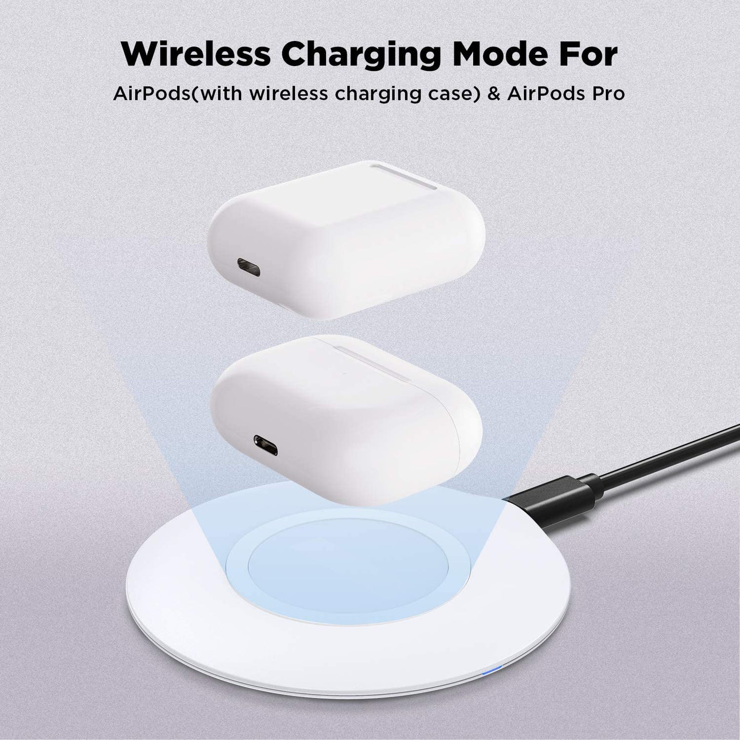 15W Wireless Charger Fast Charging Pad Slim Quick Charge  - BFWH3 1648-4